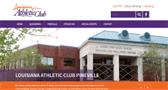 Desktop Screenshot of louisianaathleticclub.com