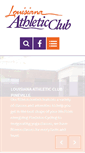 Mobile Screenshot of louisianaathleticclub.com